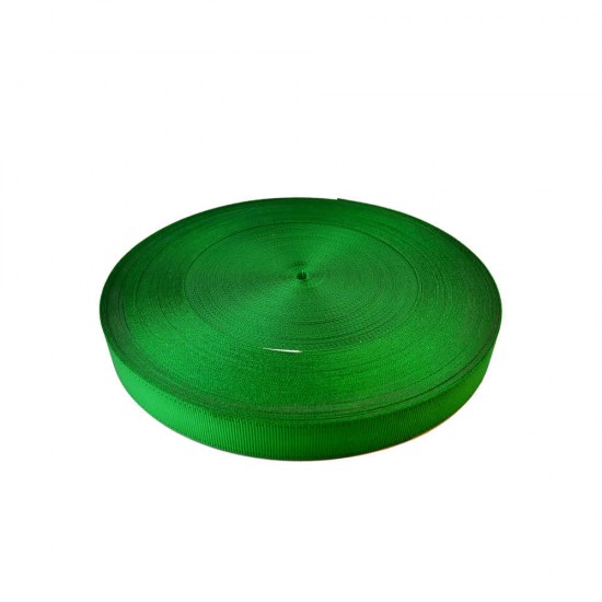 Light Green Polyester Webbing 100m Roll (SC88 Light Green) Light Green Polyester Webbing 100m Roll (SC88 Light Green)