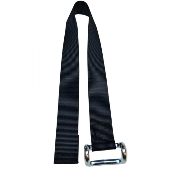 Lower Strap - To fit SC46NS Buckles (Black) Lower Strap - To fit SC46NS Buckles (Black)