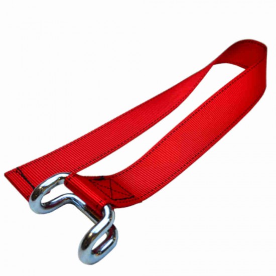 Red Lower Strap For Curtain Side Buckles Red Lower Strap For Curtain Side Buckles