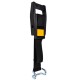 EUROBUCKLE Yellow Reflective Locking Curtain Side Buckle EUROBUCKLE Yellow Reflective Locking Curtain Side Buckle