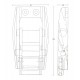 Stronghold EUROBUCKLE - Non Locking Curtain Side Buckle Stronghold EUROBUCKLE - Non Locking Curtain Side Buckle