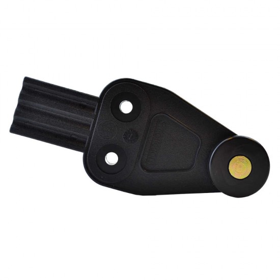 Stronghold Black Curtain Roller with Tab W25mm/D32mm Stronghold Black Curtain Roller with Tab W25mm/D32mm