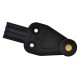 Stronghold Black Curtain Roller with Tab W25mm/D32mm Stronghold Black Curtain Roller with Tab W25mm/D32mm
