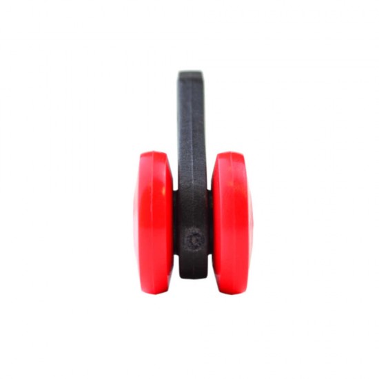 Stronghold Red Curtain Roller with Tab W29mm/D36mm Stronghold Red Curtain Roller with Tab W29mm/D36mm