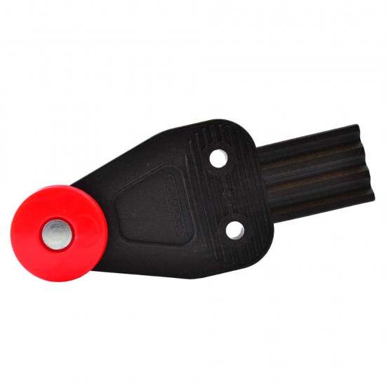Stronghold Red Curtain Roller with Tab W29mm/D36mm Stronghold Red Curtain Roller with Tab W29mm/D36mm
