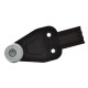 Stronghold Grey Curtain Roller with Tab W29mm/D33mm Stronghold Grey Curtain Roller with Tab W29mm/D33mm