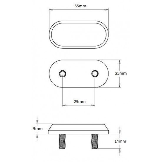 Stronghold Twinfix Assembly 14mm (with nuts) FIT32 Stronghold Twinfix Assembly 14mm (with nuts) FIT32