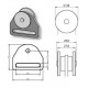 Sew On Curtain Roller W30mm x D38mm (SC7B) Sew On Curtain Roller W30mm x D38mm (SC7B)